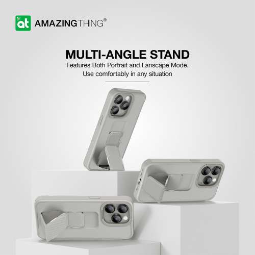 【AmazingThing】15 Pro Matte Pro Holder (NEW) 全新 iPhone 15Pro 磁吸手機殻