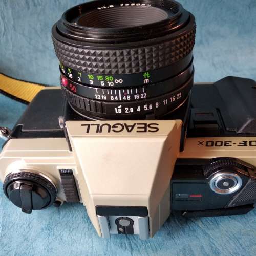 seagull df 300x 連50mm 1.8lens