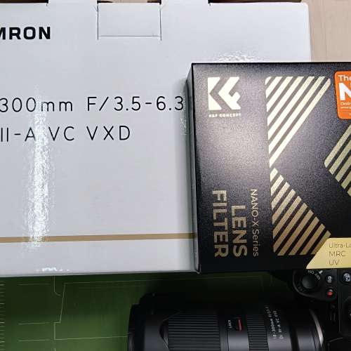 新淨行貨有保Tamron 18-300 nikon Z mount天涯鏡+K&F靚filter