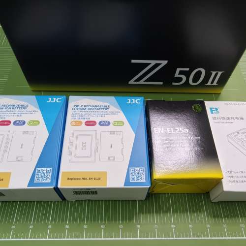 新淨行貨有保 Nikon Z50II 淨機身+SmallRig底座+充電器+原裝2電+JJC2電