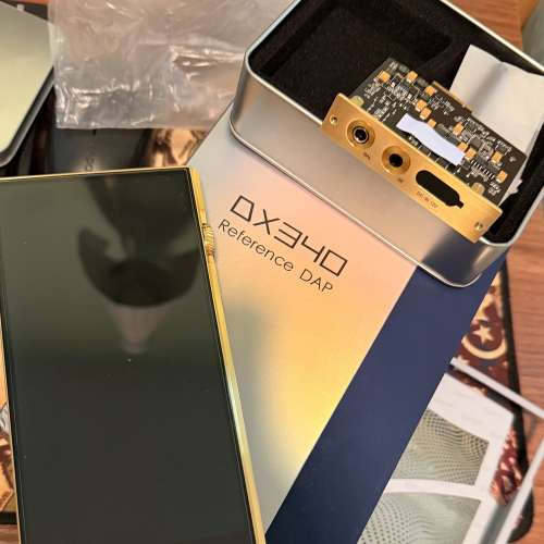 ibasso dx340 gold 黃金版 + amp18
