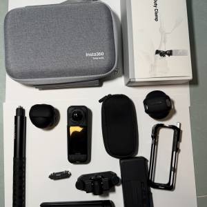Insta360 X5 萬能套裝/原廠配件/仼check/全新一樣