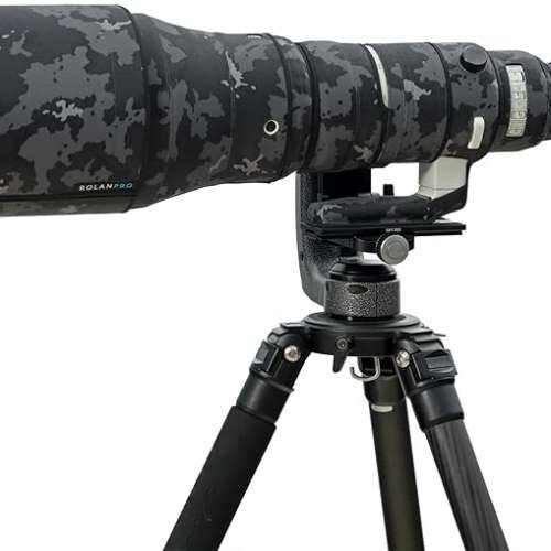 ROLANPRO Lens Camouflage Coat For Sigma 300-600mm F/4 DG OS - Dark Gray Camou