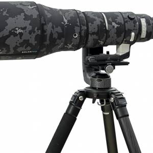 ROLANPRO Lens Camouflage Coat For Sigma 300-600mm F/4 DG OS - Dark Gray Camou