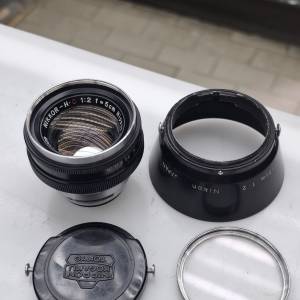 NIPPON KOGAKU NIKKOR-H.C 5CM F2 RF MOUNT