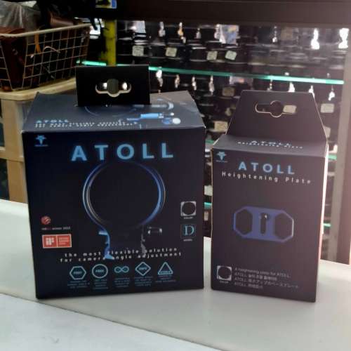 ATOLL SILENCE ATOLL 快轉機身環 ( ATOLL D ) + ATOLL HEIGHTENING PLATE LIKE NEW