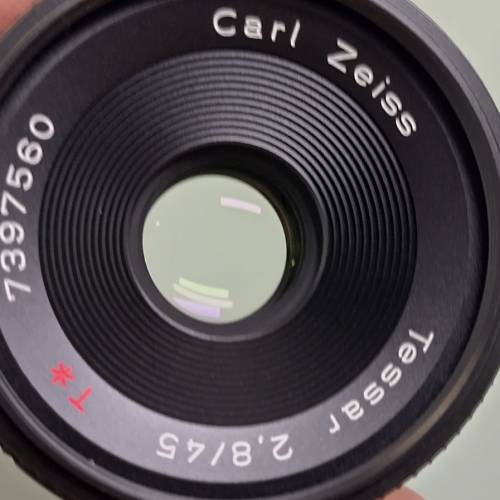 Contax Carl Zeiss Tessar 45mm f2.8 T*