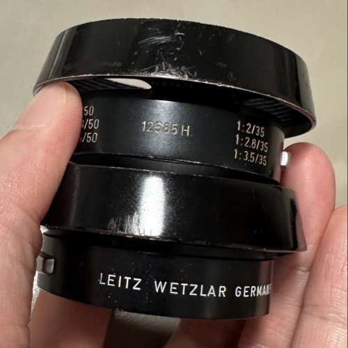 稀有黑漆 Leica 12585H hood black paint