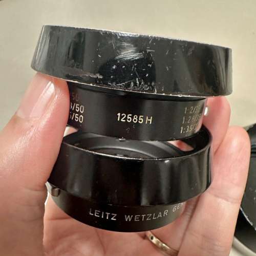 稀有黑漆 Leica 12585H hood black paint
