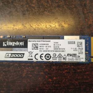 Kingston A2000 M.2 2280 NVMe SSD 500GB