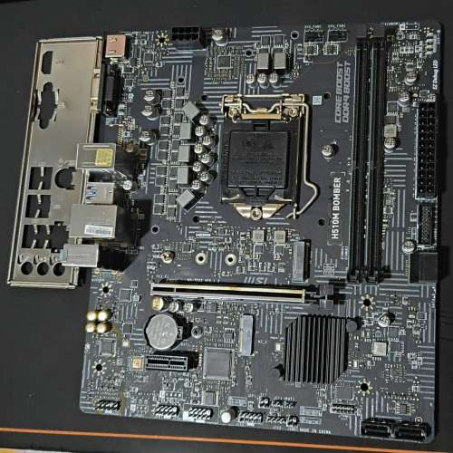 H510M BOMBERMicro-ATX主板 ((正版Window11Pro啟動碼)) Socket 1200