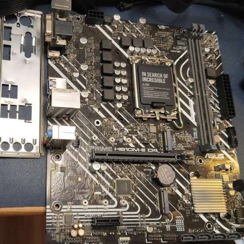 PRIME H610M-E D4 Micro-ATX主板 ((正版Window11Pro啟動碼)) Socket 1700