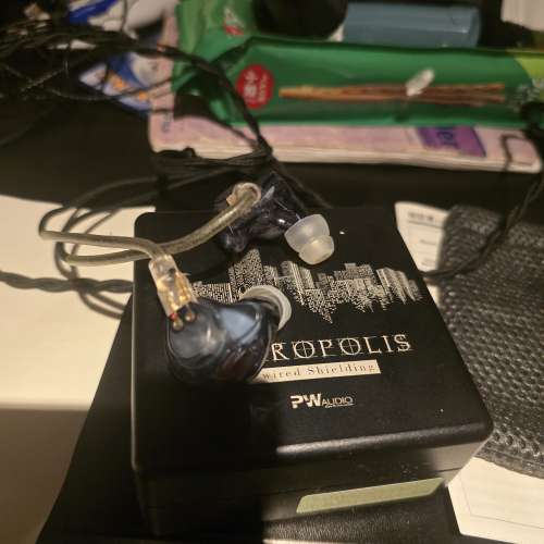 fitear to go 335 加 PWaudio - Metropolis wire 4.4