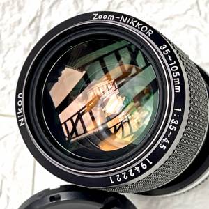 Nikon nikkor 35/105mm macro f3.5 Ais*極新＊