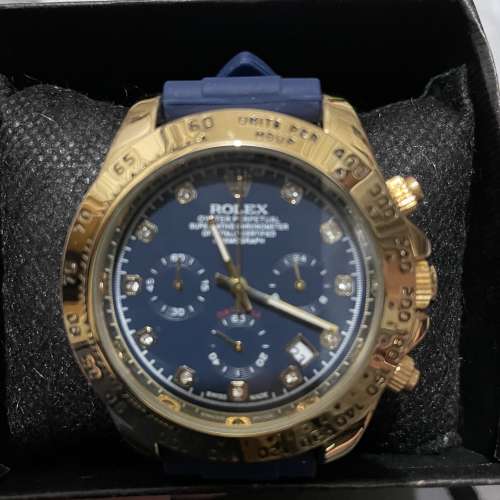 閃閃藍色盤 Daytona手錶