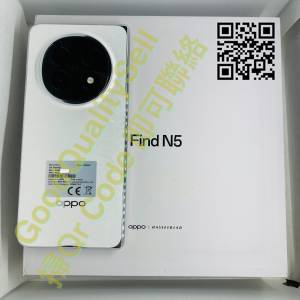 $(6) 99.9% Oppo Find N5 5G (16GB+512GB) 白