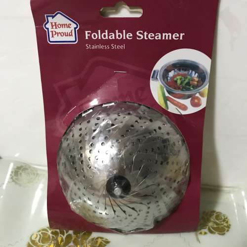 不鏽鋼蒸盤瀝水架 可伸縮 蓮花折疊蒸籠 多功能蒸格百變蒸架