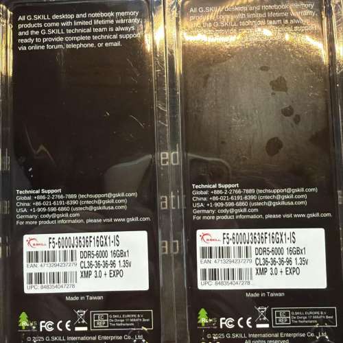 G.SKILL AEGIS 5 16GB 6000 cl36 x2
