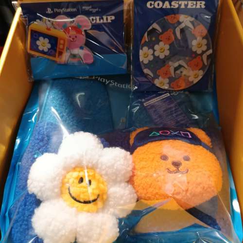 PlayStation x Wiggle Wiggle「Love of Play」限量版 室內拖 壓克力夾子 壓克力杯墊