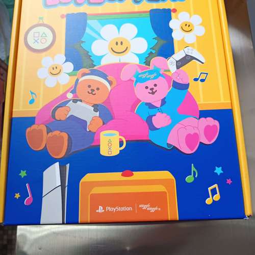 PlayStation x Wiggle Wiggle「Love of Play」限量版 室內拖 壓克力夾子 壓克力杯墊