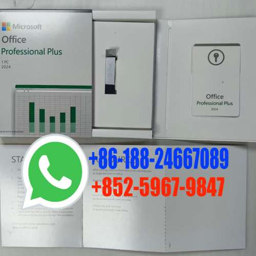 Office 2024 Professional Pro Plus Retail Box DVD/USB Box Full Package Sealed Box