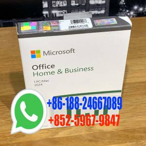 Office 2024 Home and Business Retail Box DVD/USB Box Full Package Sealed Box