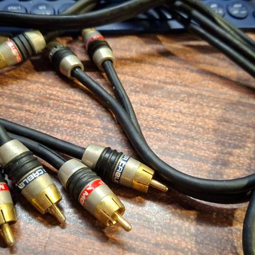 Monster Interlink 250 RCA Audio Cable, 舊版, 總共3 條