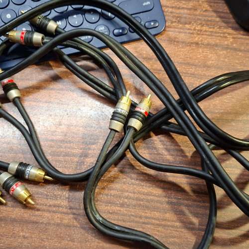 Monster Interlink 250 RCA Audio Cable, 舊版, 總共3 條