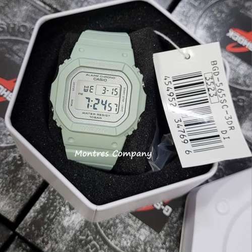Montres Company 香港註冊公司(33年老店) 卡西歐 CASIO Baby-G BGD-565SC-3 防震 10...