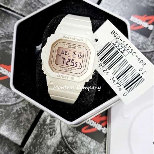 Montres Company 香港註冊公司(33年老店) 卡西歐 CASIO Baby-G BGD-565SC-4 100米...