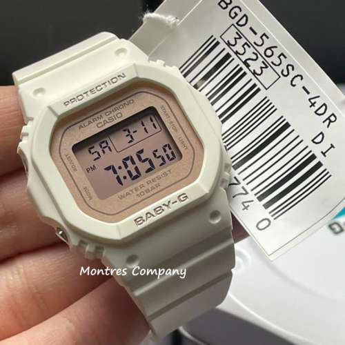 Montres Company 香港註冊公司(33年老店) 卡西歐 CASIO Baby-G BGD-565SC-4 100米...