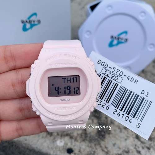 Montres Company 香港註冊公司 (33年老店) 卡西歐 CASIO Baby-G 情侶錶 BGD-570-4 ...