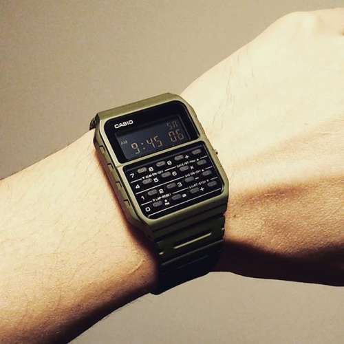 Montres Company 香港註冊公司(33年老店) 卡西歐 CASIO Data Bank 五年電池壽命 CA...