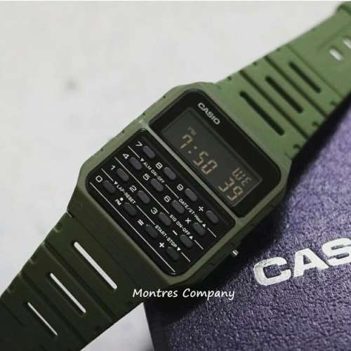 Montres Company 香港註冊公司 (33年老店) 卡西歐 CASIO Data Bank 五年電池壽命 C...