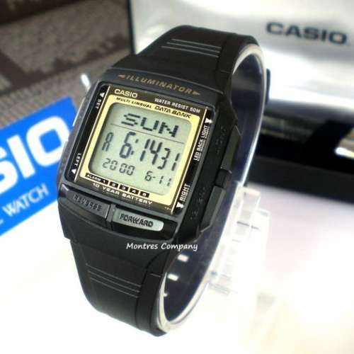 Montres Company 香港註冊公司(33年老店) 卡西歐 CASIO Data Bank 備忘錄 十年電池...