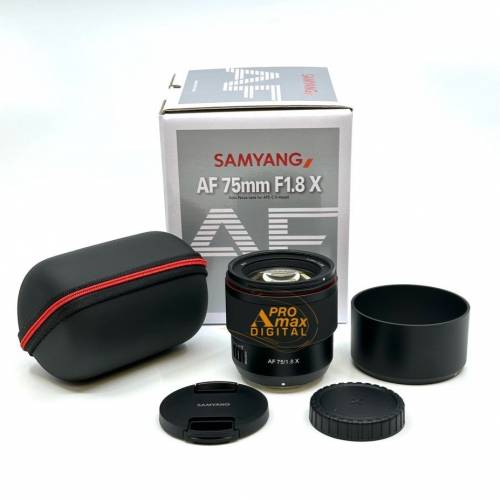 全新現貨✅ Samyang AF 75mm F1.8 X for Fujifilm Fuji X mount Lens 水貨
