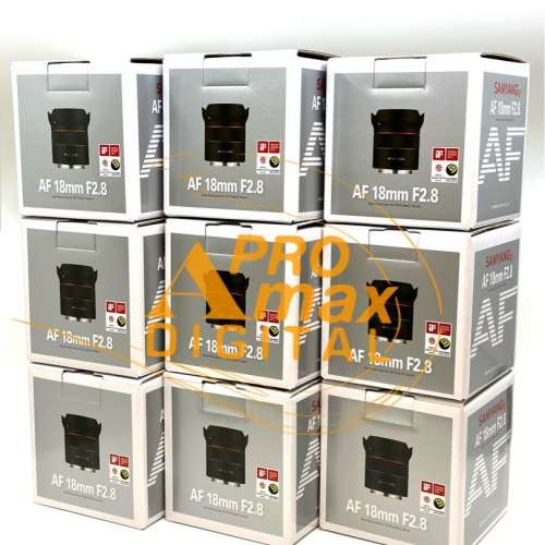 全新現貨✅ Samyang 18mm F2.8 FE Lens for Sony E (水貨)