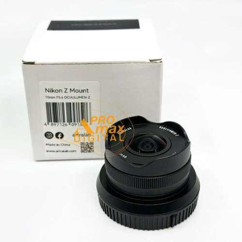 全新現貨✅ ARTRA LAB OCULILUMEN 10mm f5.6 Fish eye Nikon Z Mount 手動魚眼鏡頭