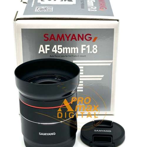 全新現貨✅ Samyang AF 45mm F1.8 FE Full Frame Standard Lens for Sony E (水貨)