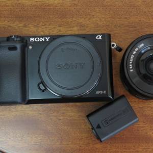 Sony NEX A6000 + AF16-50mm PZ  lens（超新）