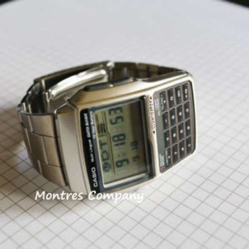Montres Company 香港註冊公司(33年老店) 卡西歐 CASIO Data Bank 十年電池壽命 DB...