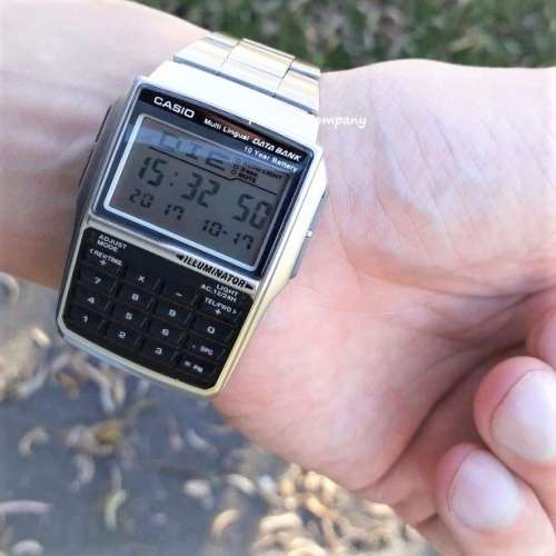 Montres Company 香港註冊公司(33年老店) 卡西歐 CASIO Data Bank 十年電池壽命 DB...