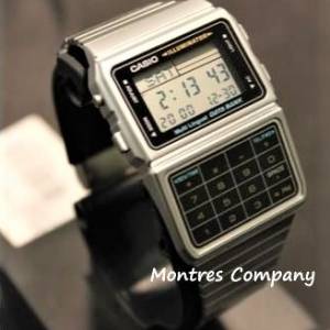 Montres Company 香港註冊公司(33年老店) 卡西歐 CASIO Data Bank 不鏽鋼錶帶 DBC-...