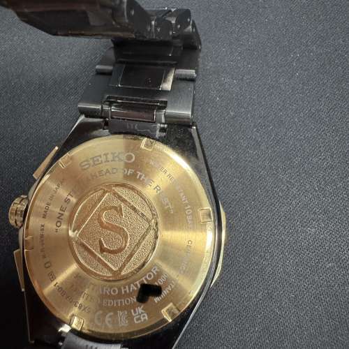 精工 Seiko Astron 100週年 限量版黑色腕錶 （SSH 156)