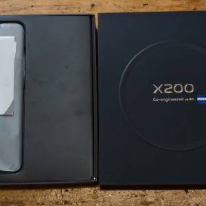 Vivo X200 (not Xiaomi 小米, samsung, 榮耀,oppo),港版行貨 16+512gb 99%新 全套齊...