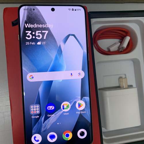 98%New Oneplus 13 5G 512GB (16GB RAM) CN Global Rom Blue