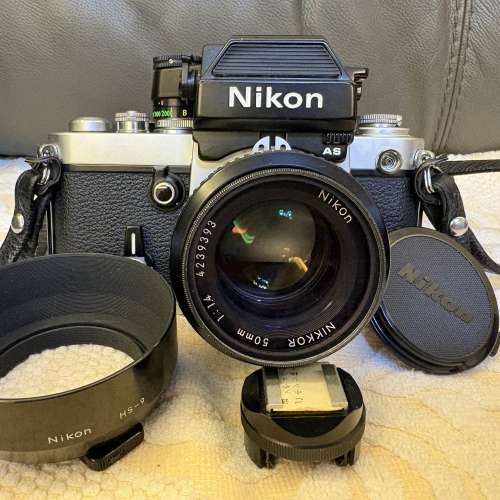 Nikon F2AS with 50mm F/1.4 lens and Tamron 80-210, Tokina 24/2.8 lens