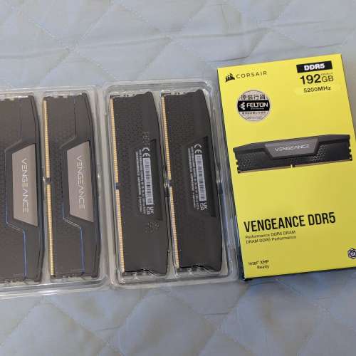 Corsair Vengeance DDR5-5200 192GB (4x48GB)