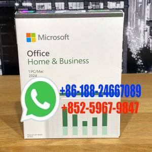 Office 2024 Home and Business Retail Box DVD/USB Box Full Package