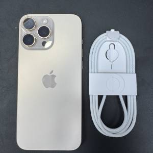 99%New iPhone 16 Pro Max 1TB 金色 香港行貨 AppleCare+保養到2026年10月6日 電池...